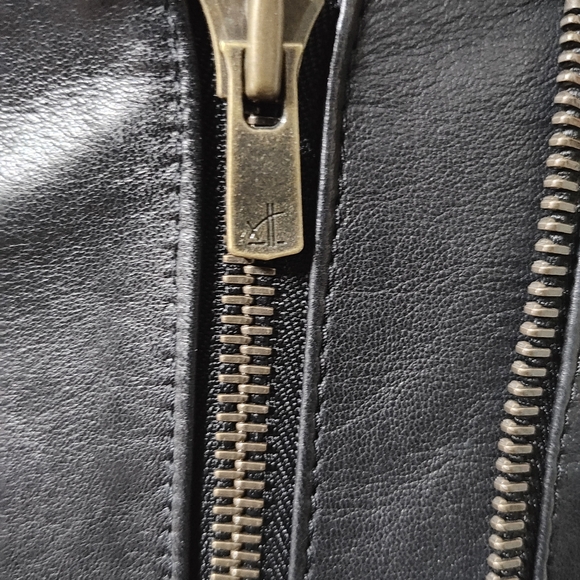 billy reid leather jacket - Picture 3 of 16